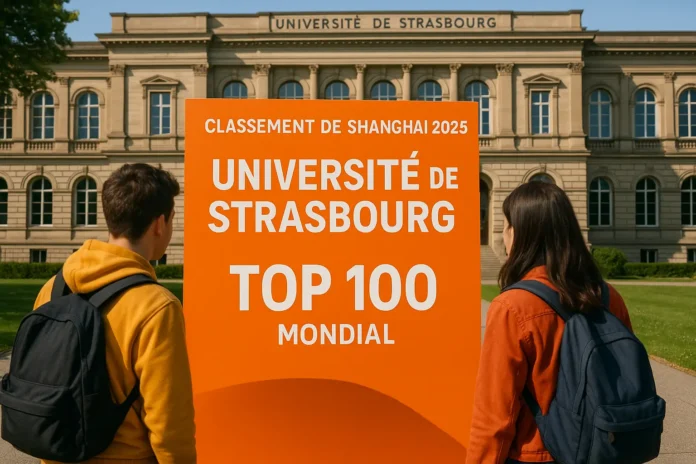 classement université de strasbourg shanghai