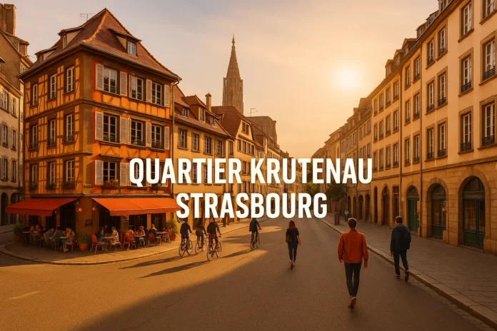 quartier de la krutenau à Strasbourg
